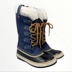 Sorel Joan of Arctic Shearling 464 Collegiate Navy